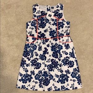 Girls floral cotton dress